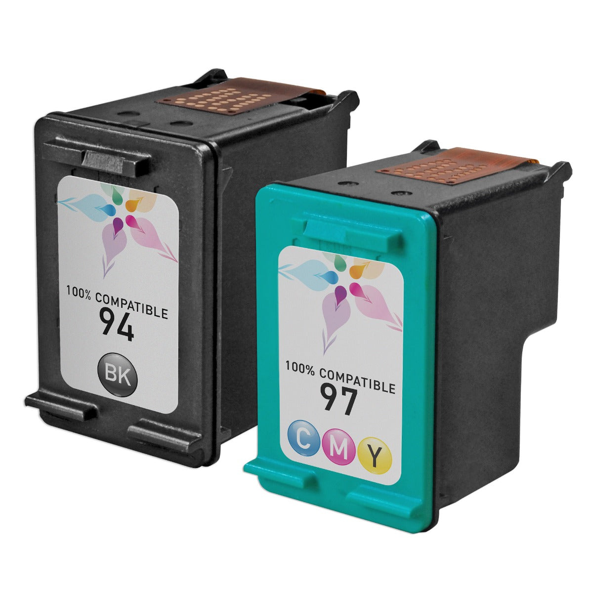 Set of 2 Remanufactured HP 94 & 97 Extra High Yield Ink Cartridge