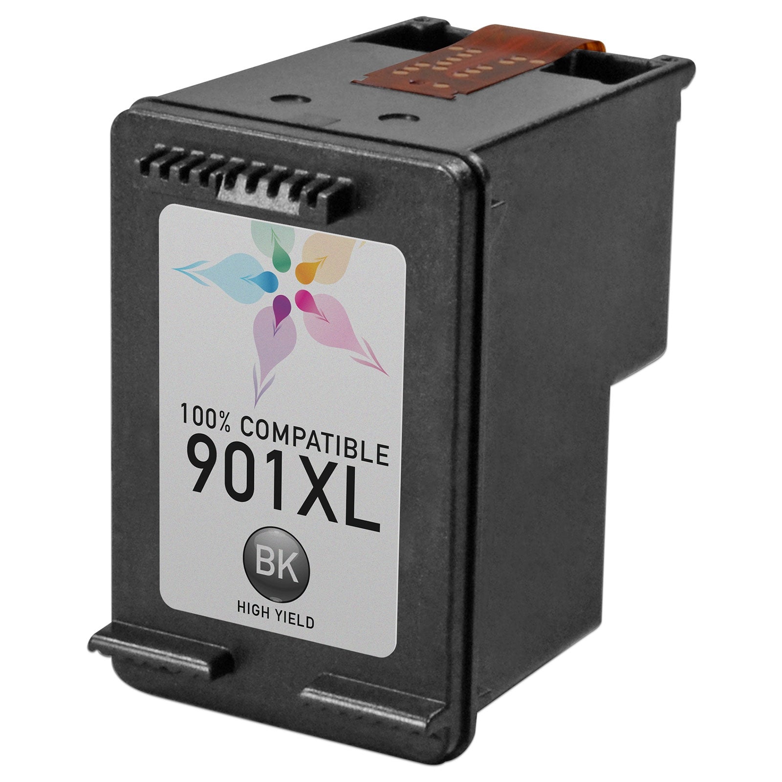 Remanufactured HP CC654AN (HP 901XL) High-Yield Black Ink Cartridge