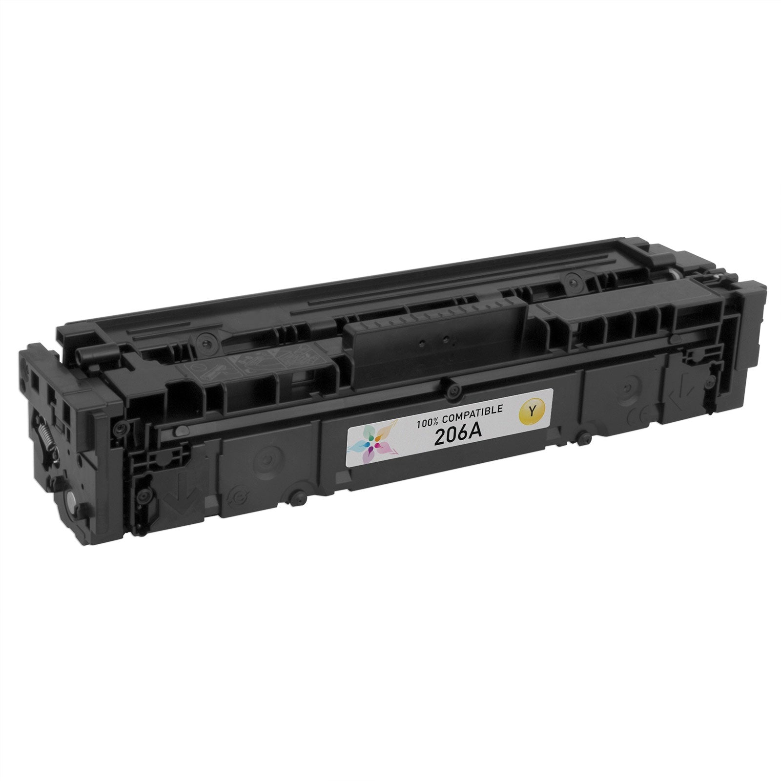 Compatible HP W2112A Yellow Toner Cartridge (1,250 Pages)