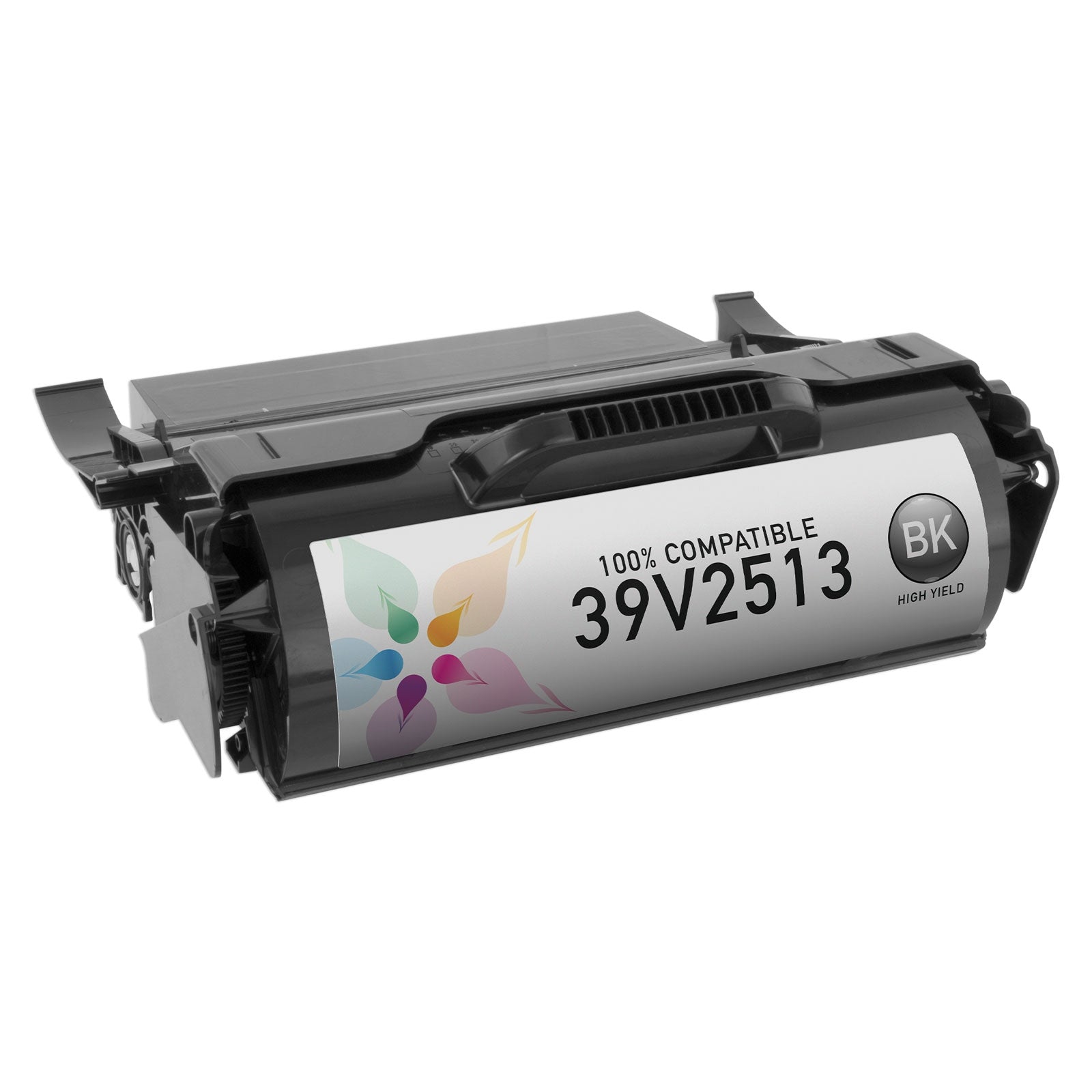Remanufactured IBM 39V2513 Black High Yield Laser Toner Cartridge (25,000 Pages)