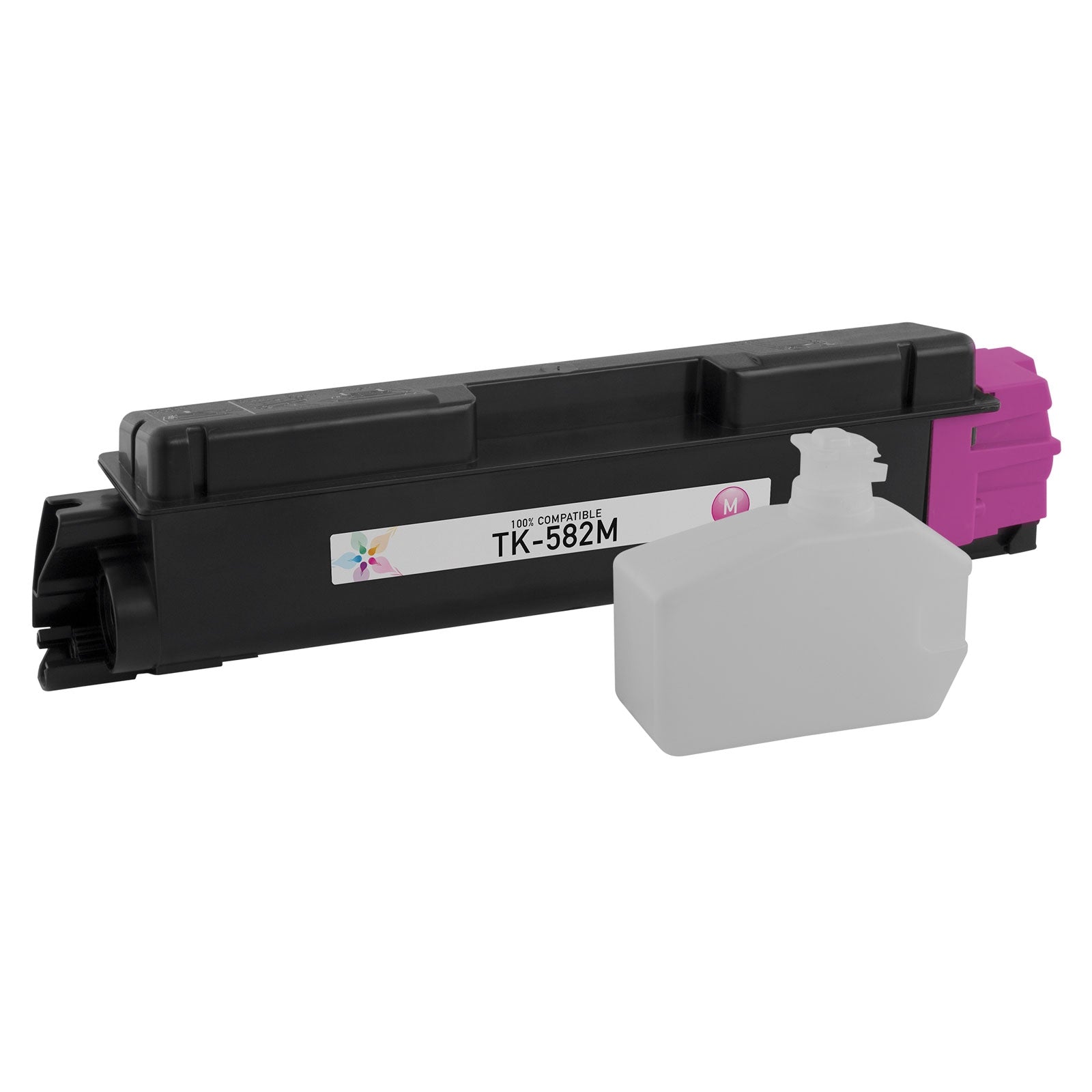 Compatible Kyocera-Mita TK-582M Magenta Laser Toner Cartridge (2,800 Pages)