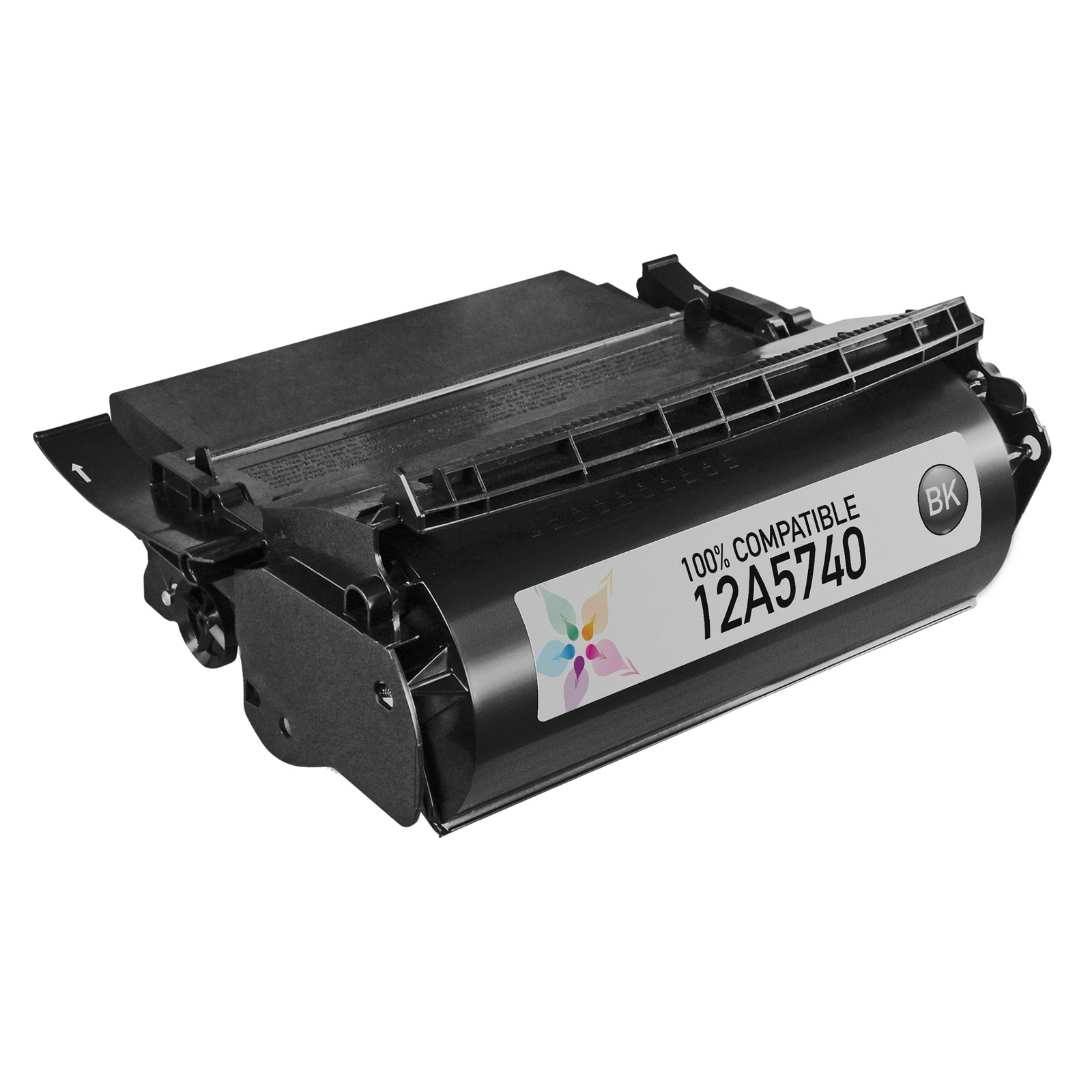 Compatible Lexmark 12A5740 Black Toner Cartridge (10,000 Pages)