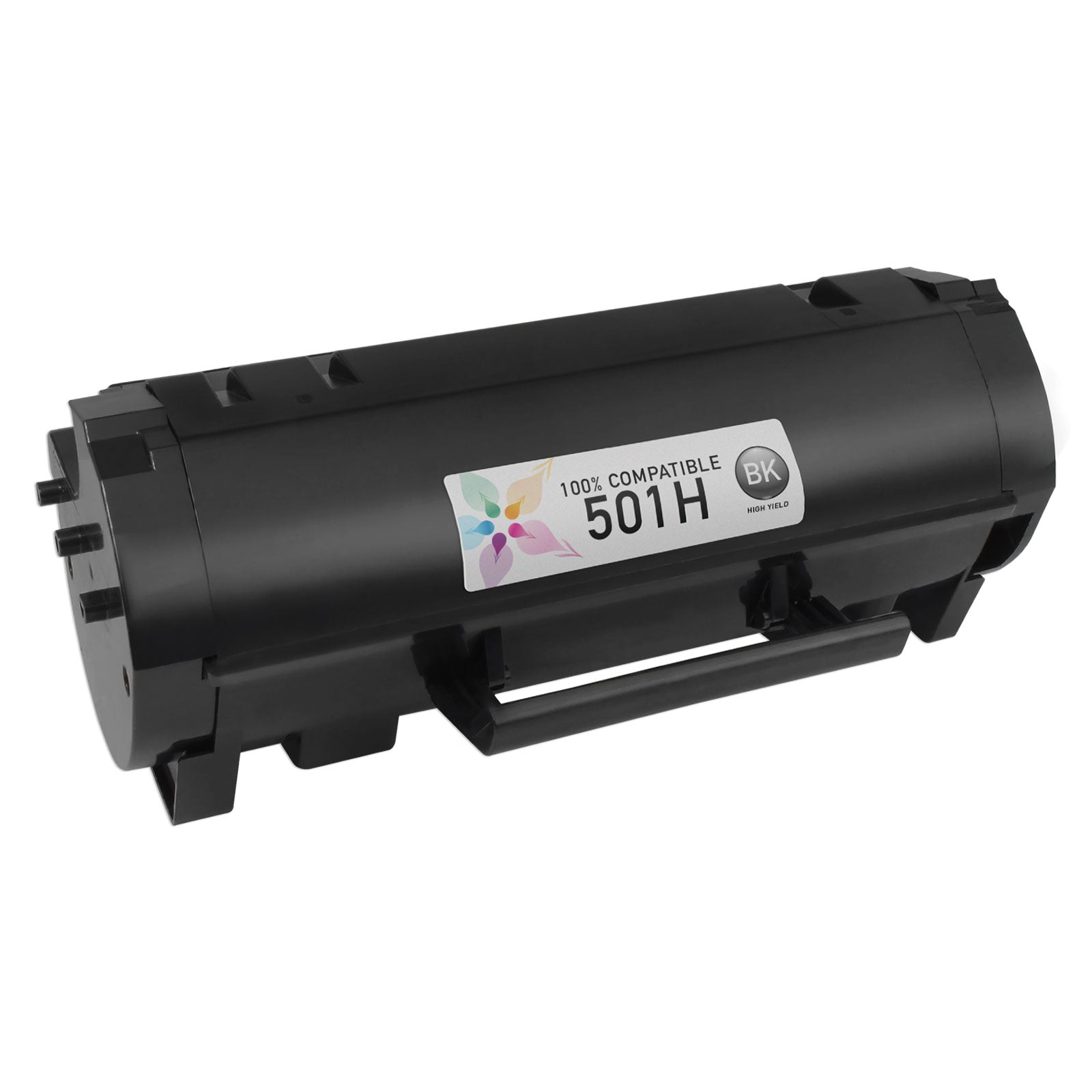Compatible Lexmark 501H High Yield Black Toner Cartridge (5,000 Pages)