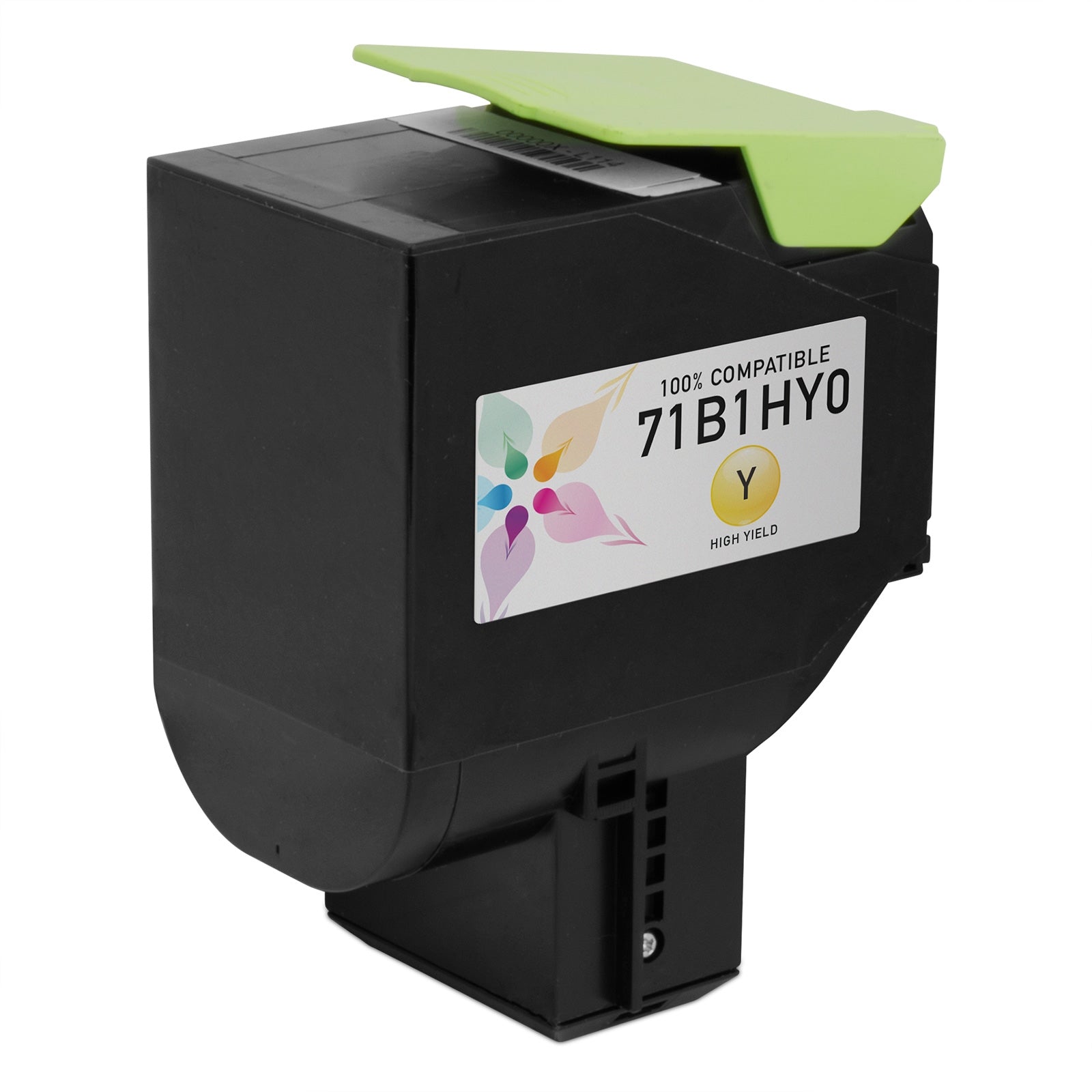 Compatible Lexmark 71B1HY0 Yellow Toner Cartridge (3,500 Pages)