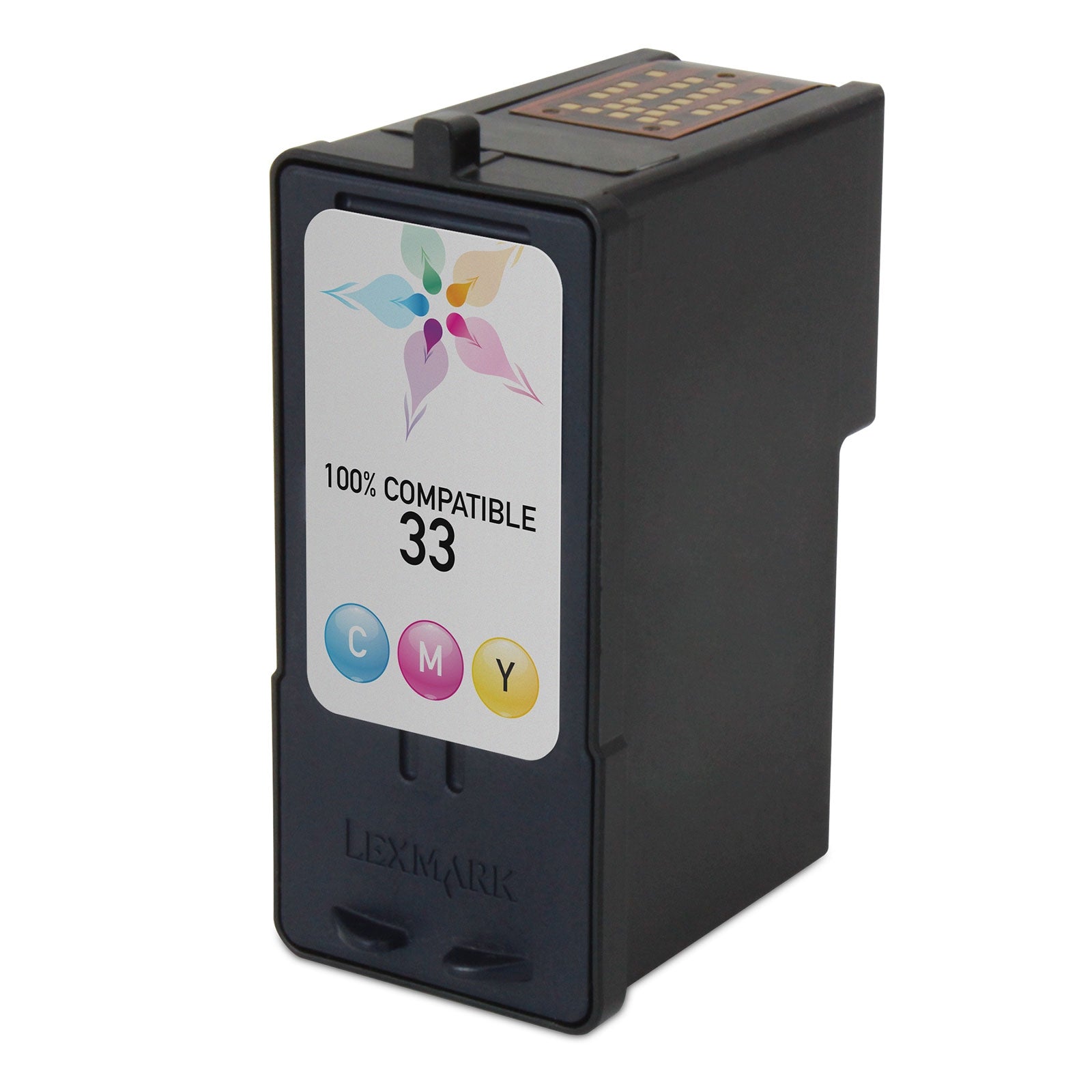 Remanufactured Lexmark 18C0033 (#33) Standard Yield Color Ink Cartridge