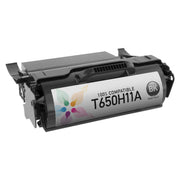 Remanufactured Lexmark T650H11A Black Laser Toner Cartridge (25,000 Pages)