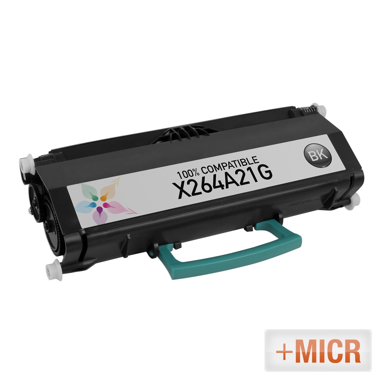 Remanufactured Lexmark X264A21G Black MICR Toner Cartridge (3,500 Pages)