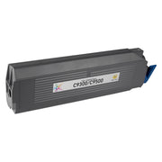 Compatible Okidata 41963601 Yellow High Yield Laser Toner Cartridge (15,000 Pages)