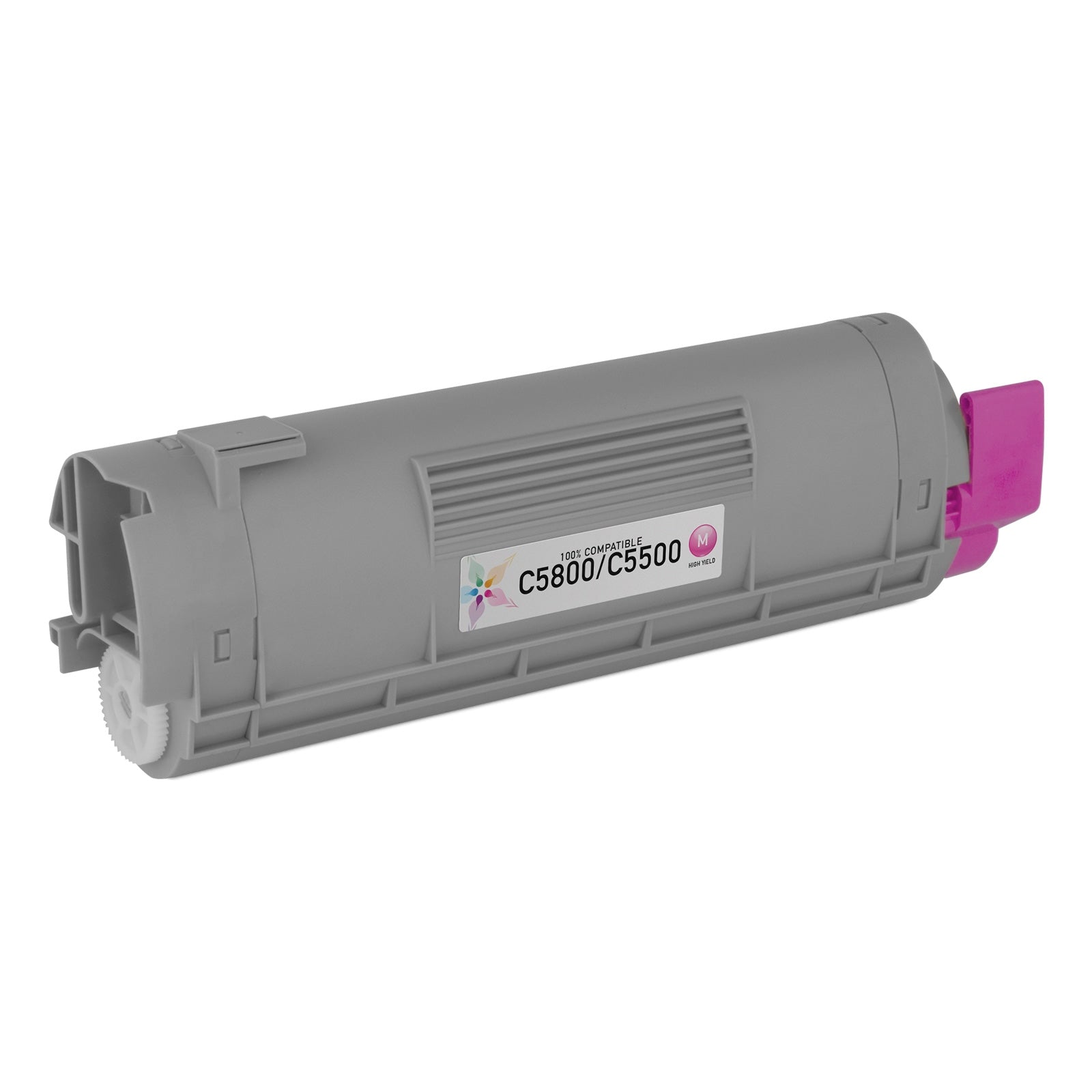Compatible Okidata 43324402 Magenta High Yield Laser Toner Cartridge (5,000 Pages)