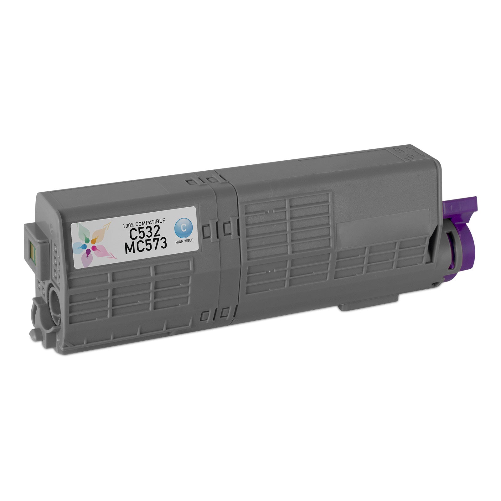 Compatible Okidata 46490603 Cyan Toner Cartridge (6,000 Pages)