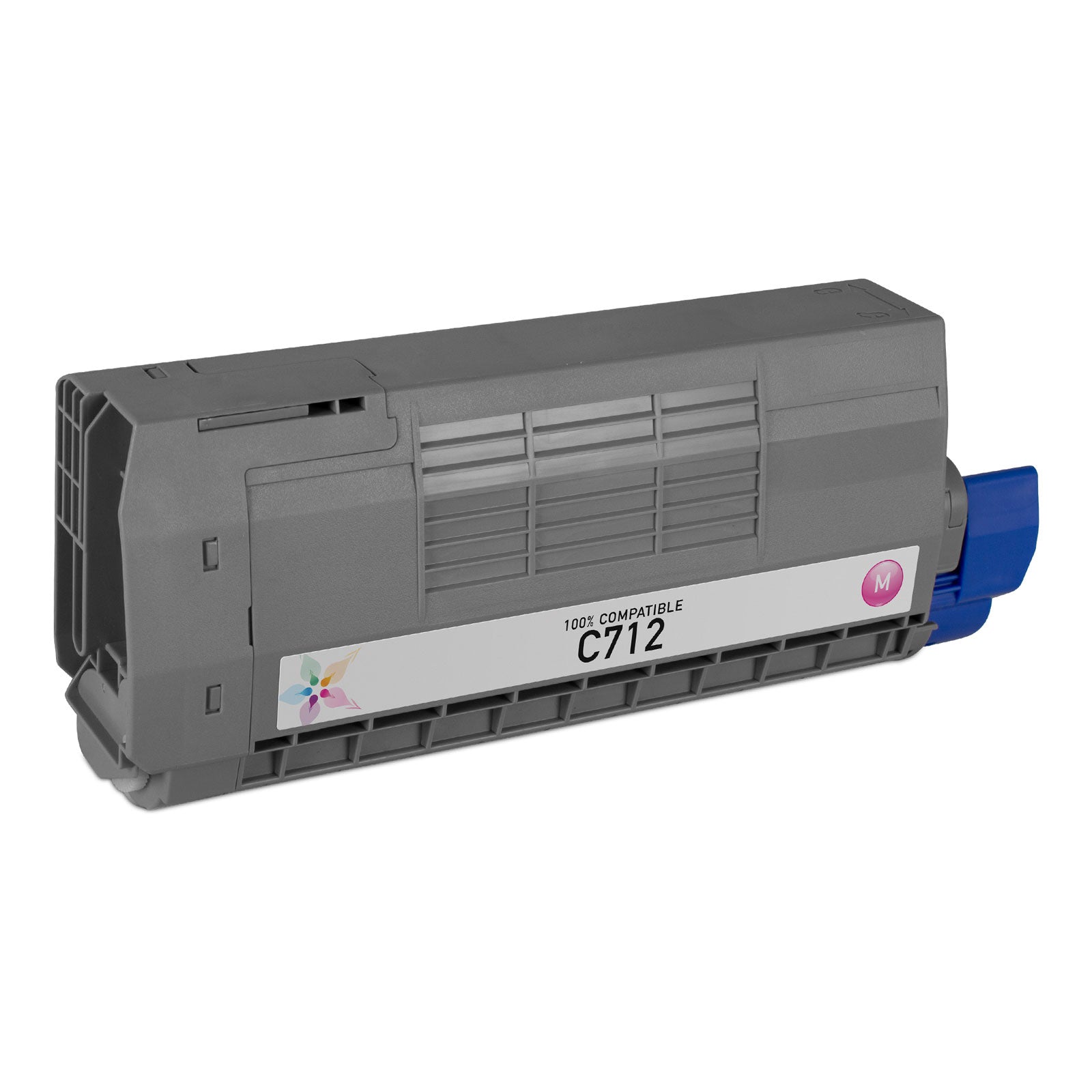 Compatible Okidata 46507602 Magenta Toner Cartridge