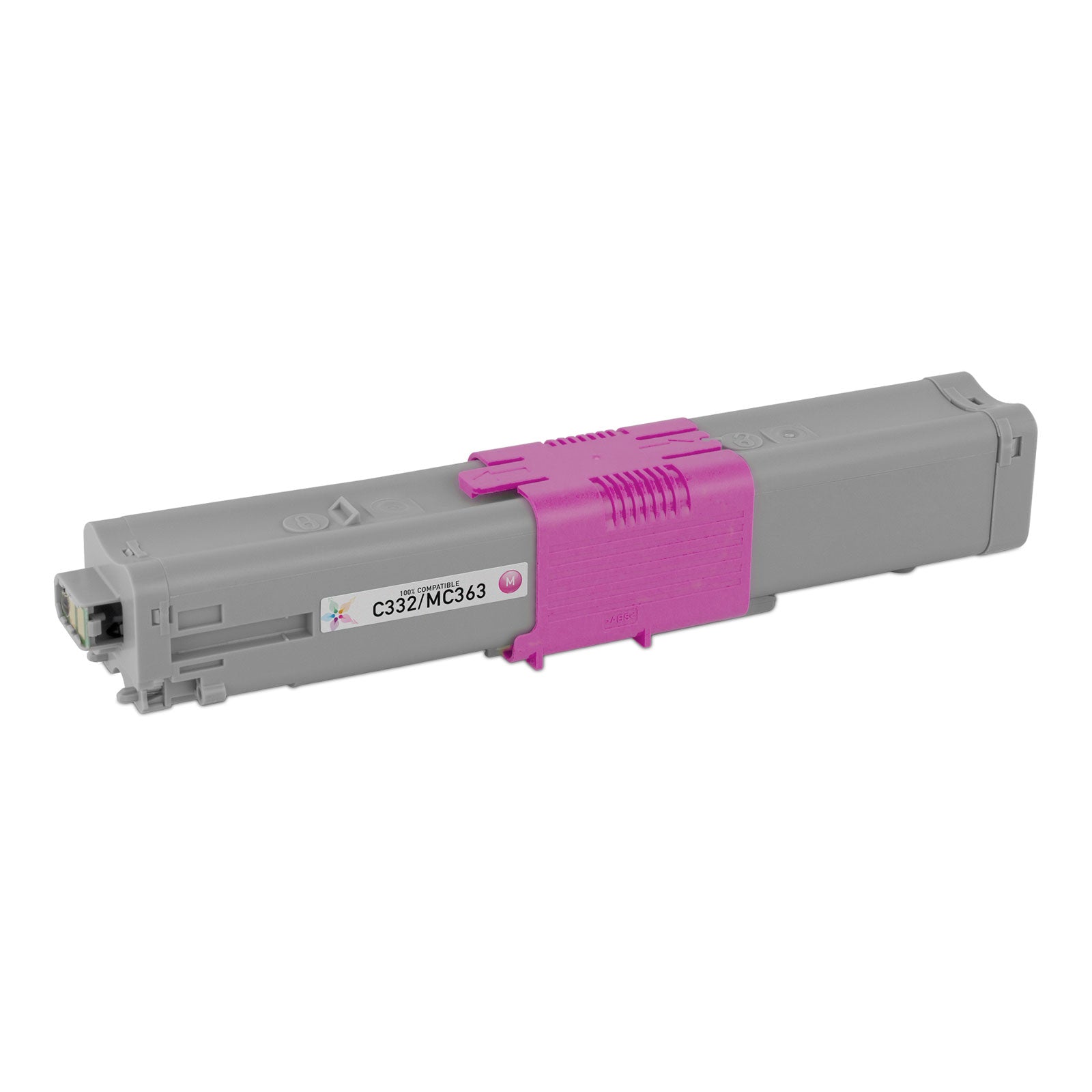 Compatible Okidata 46508702 Magenta Toner Cartridge (3,000 Pages)
