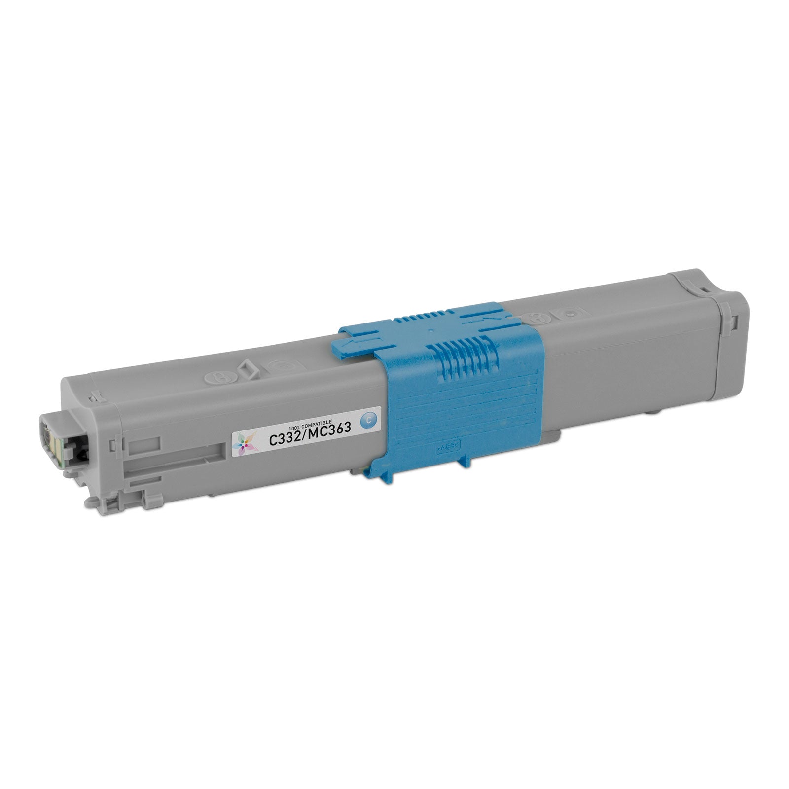 Compatible Okidata 46508703 Cyan Toner Cartridge (3,000 Pages)