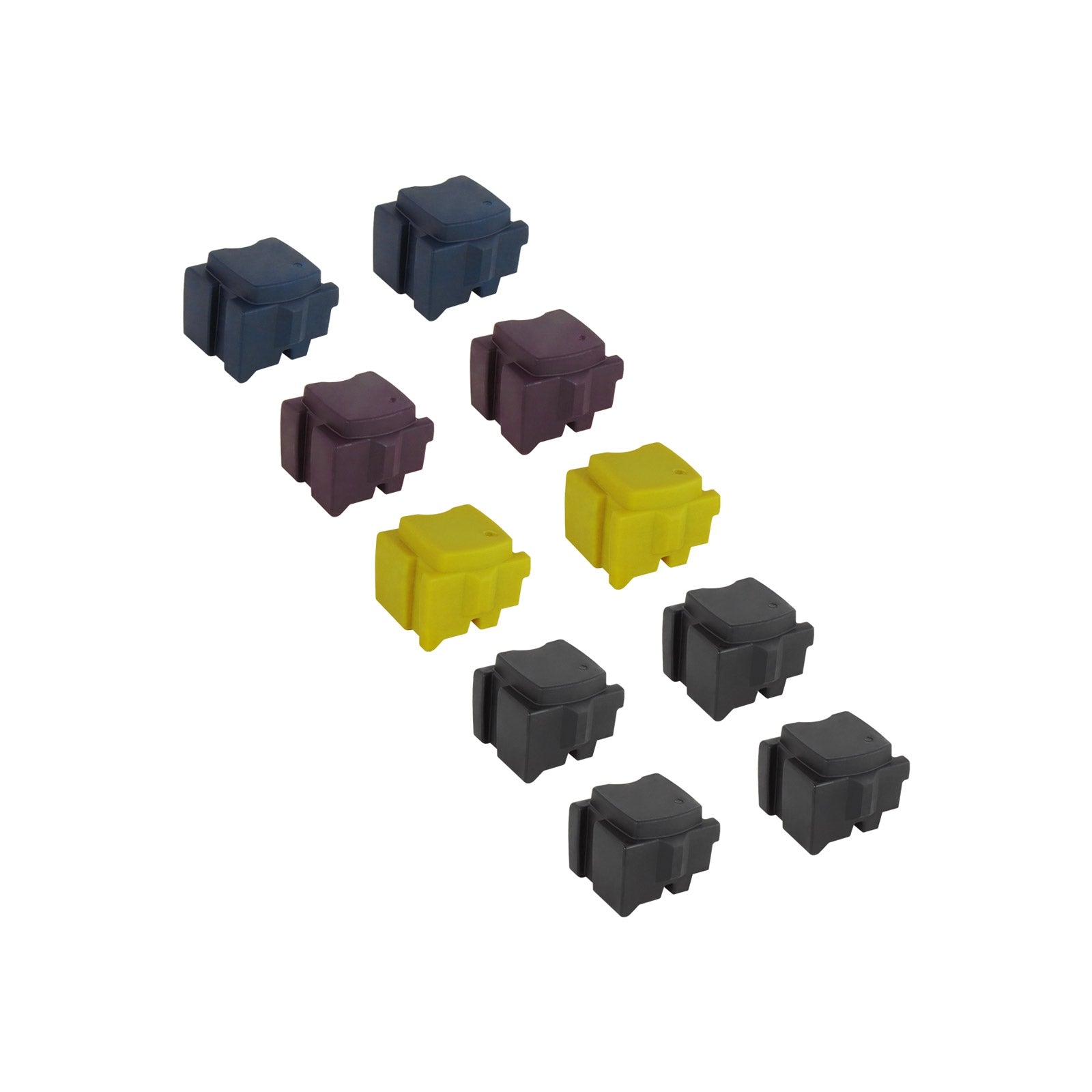 Set of 10 Compatible Xerox 8570 Solid Ink Sticks (Black, Cyan, Magenta, Yellow)
