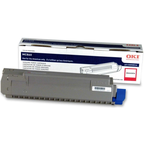 OEM Okidata 44059214 Magenta Laser Toner Cartridge (10,000 Pages)