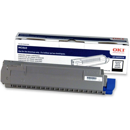 OEM Okidata 44059216 Black Laser Toner Cartridge (9,500 Pages)
