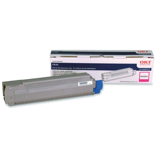 OEM Okidata 44059110 Magenta Laser Toner Cartridge (8,000 Pages)