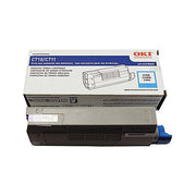 OEM Okidata 44318603 Cyan Laser Toner Cartridge (11,500 Pages)