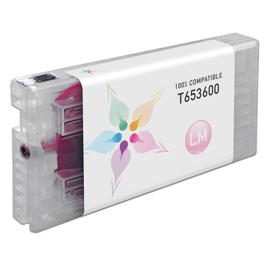 Compatible Epson T653600 Light Magenta Ink Cartridge