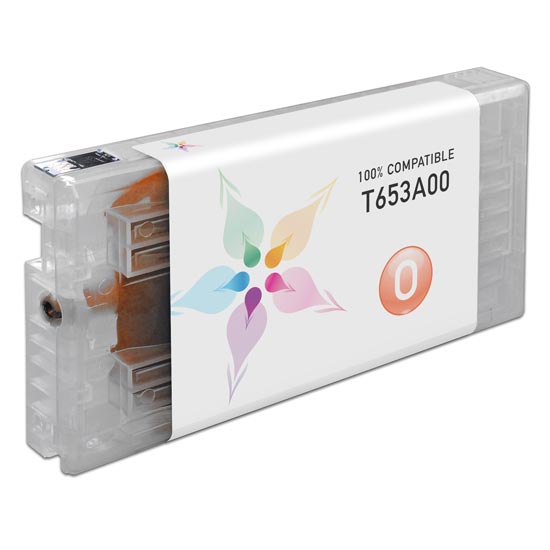 Compatible Epson T653A00 Orange Ink Cartridge