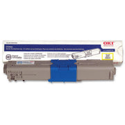 OEM Okidata 44469719 High-Yield Yellow Laser Toner Cartridge (5,000 Pages)
