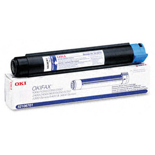 OEM Okidata 52106701 Black Toner Cartridge (2,500 Pages)