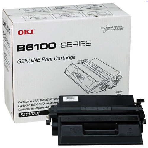 OEM Okidata 52113701 High-Yield Black Laser Toner Cartridge (15,000 Pages)
