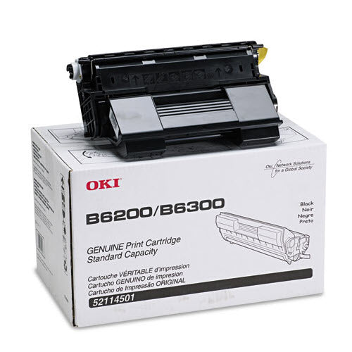 OEM Okidata 52114501 Black Laser Toner Cartridge (11,000 Pages)