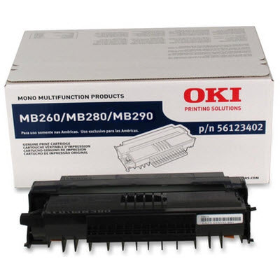OEM Okidata 56123402 High-Yield Black Toner Cartridge (5,500 Pages)