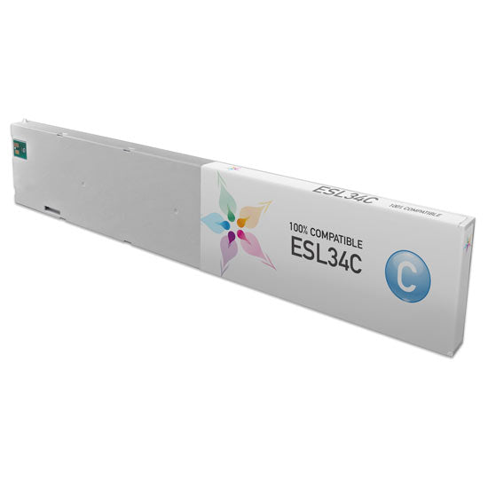 Compatible Roland ESL3-4C Cyan Ink Cartridge