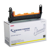 OEM Okidata 41963401 (Type C5) Yellow Laser Drum Unit (39,000 Pages)