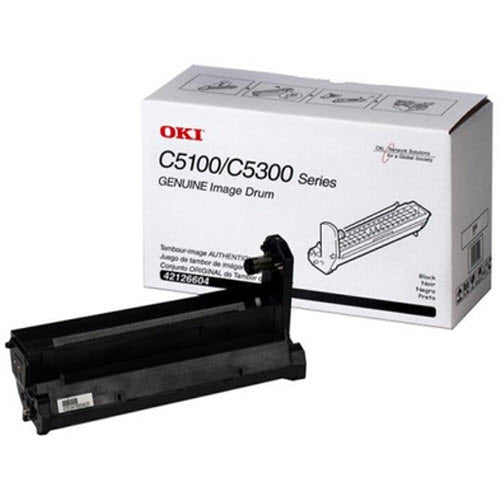 OEM Okidata 42126604 Black Laser Drum Unit (15,000 Pages)