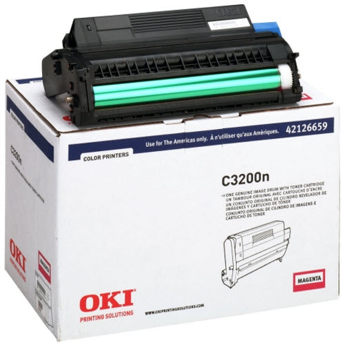 OEM Okidata 42126659 Magenta Drum Unit (Type C6) (15,000 Pages)