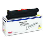 OEM Okidata 42918101 (Type C7) Yellow Laser Drum Unit (42,000 Pages)