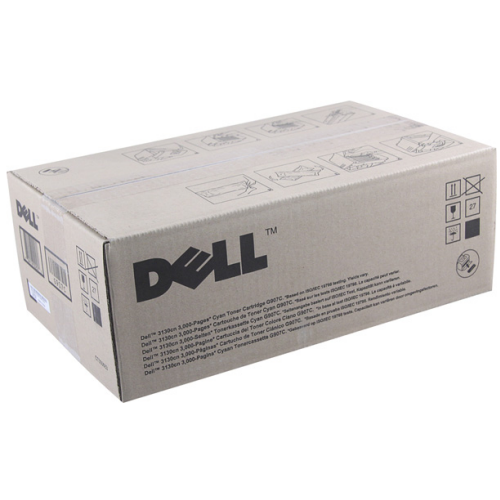 OEM Dell 330-1194 Cyan Laser Toner Cartridge (3,000 Pages)
