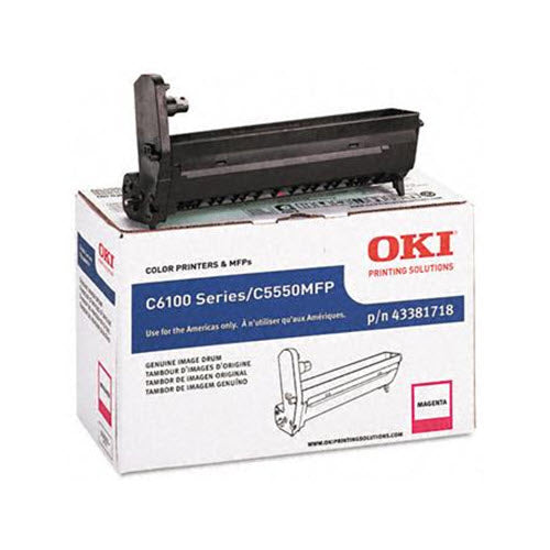 OEM Okidata 43381718 (Type C8) Magenta Laser Drum Unit (20,000 Pages)