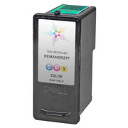 Remanufactured Dell GR277 Color Ink Cartridge (High Yield, 500 Pages)
