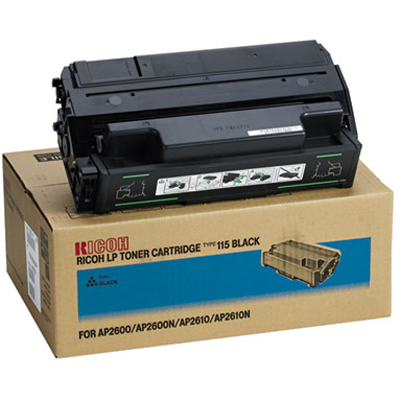 OEM Ricoh 400759 (Type 115) Black Laser Toner Cartridge (20,000 Pages)