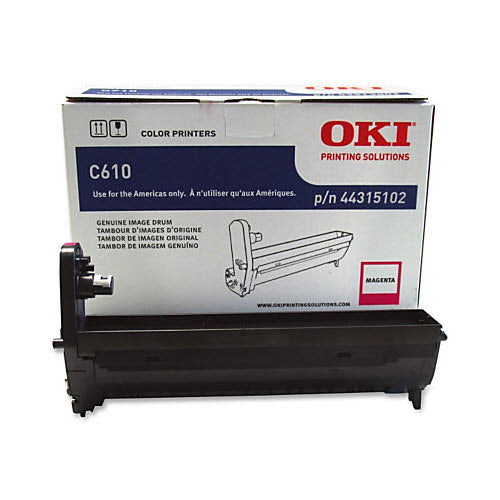 OEM Okidata 44315102 (Type C15) Magenta Laser Drum Unit (20,000 Pages)