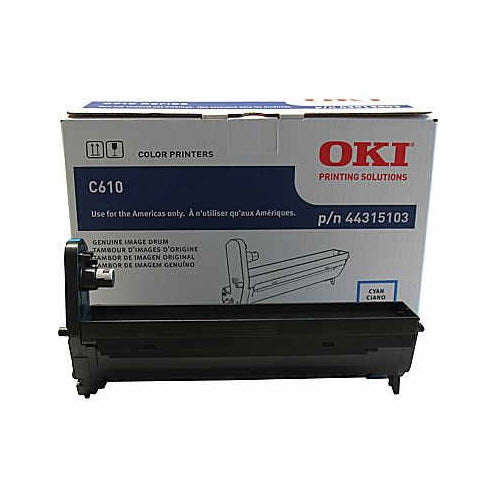 OEM Okidata 44315103 (Type C15) Cyan Laser Drum Unit (20,000 Pages)