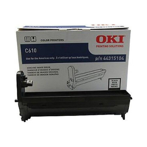 OEM Okidata 44315104 (Type C15) Black Laser Drum Unit (20,000 Pages)