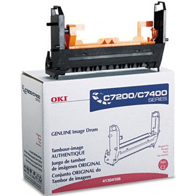 OEM Okidata 41304106 Magenta Laser Drum Unit (30,000 Pages)