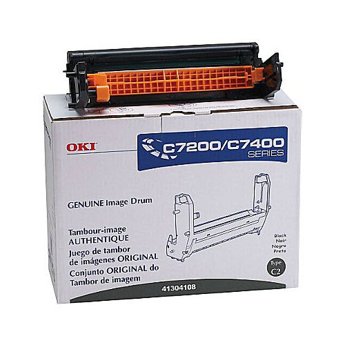 OEM Okidata 41304108 Black Laser Drum Unit (30,000 Pages)