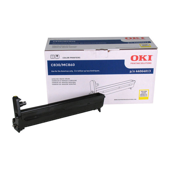 OEM Okidata 44064013 (Type C14) Yellow Laser Drum Unit (20,000 Pages)
