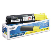 OEM Epson S050187 High-Yield Yellow Laser Toner Cartridge (4,000 Pages)