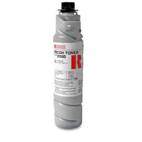 OEM Ricoh 885208 (Type 2110D) High-Yield Black Laser Toner Cartridge (11,000 Pages)