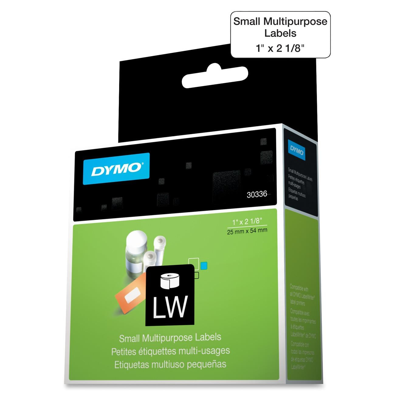 OEM Dymo CoStar Printer White Label - 500 per roll