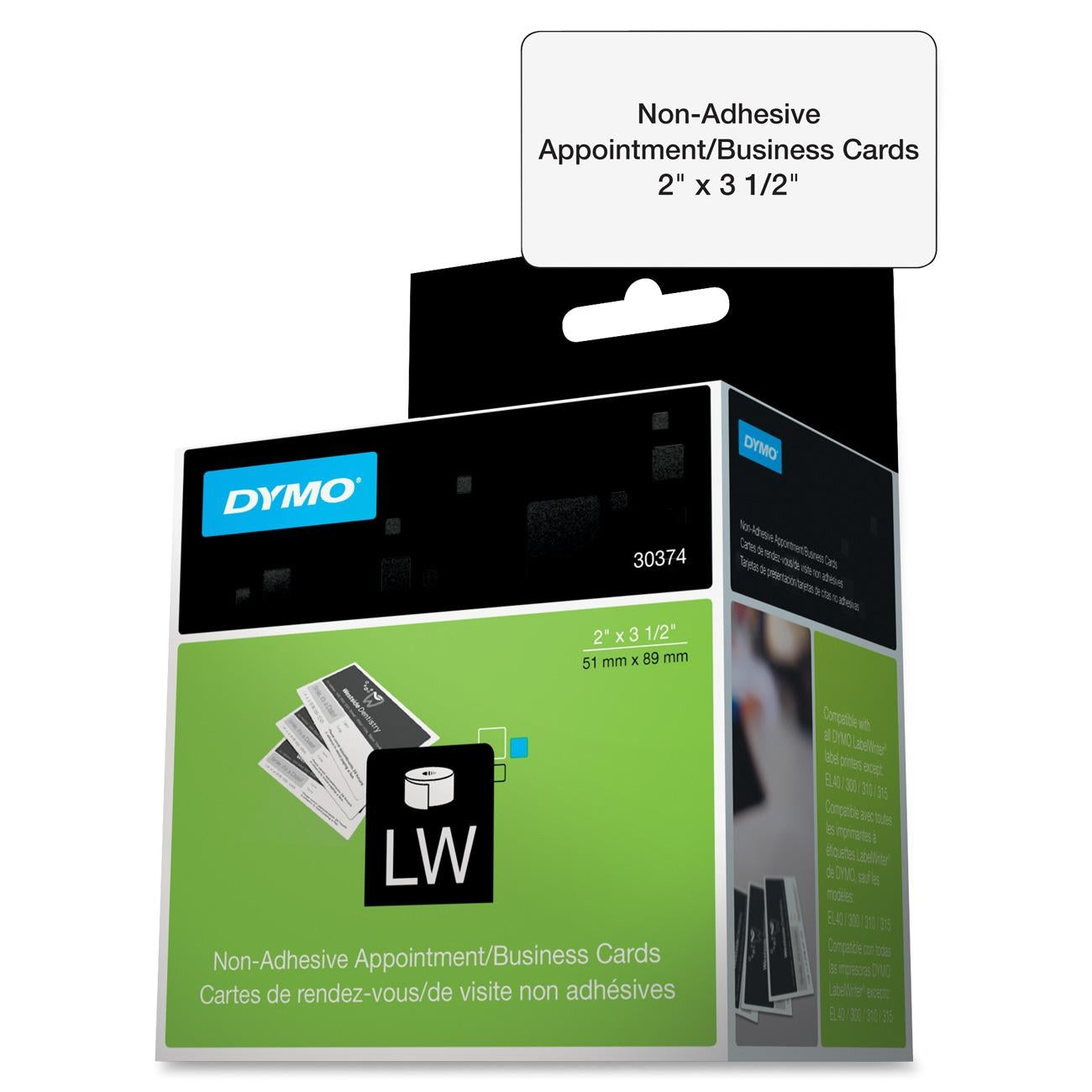 OEM Dymo DYM30374 Business Card Labels - 300 per Roll