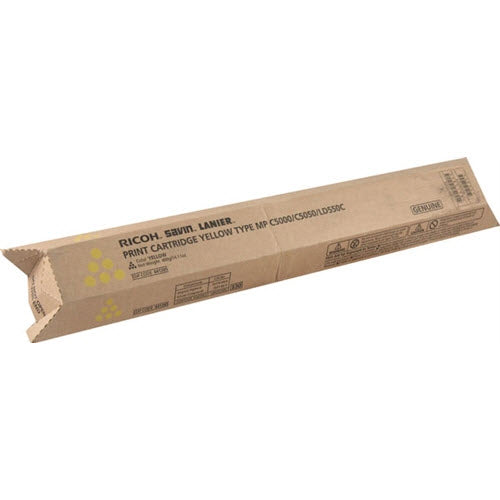 OEM Ricoh 841285 (841453) Yellow Laser Toner Cartridge (17,000 Pages)