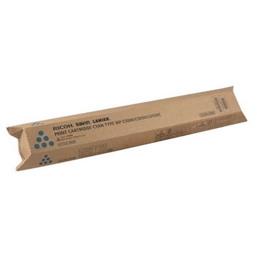 OEM Ricoh 841287 (841455) Cyan Laser Toner Cartridge (17,000 Pages)